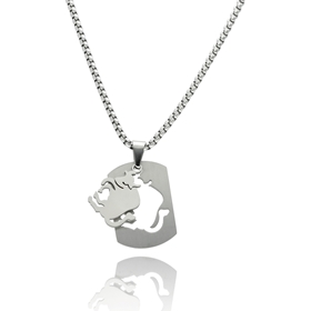 Изображение Naszyjnik męski ze stali ZODIAK NM99904