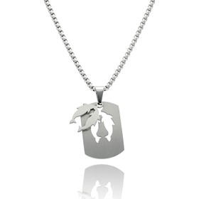 Изображение Naszyjnik męski ze stali ZODIAK NM99902