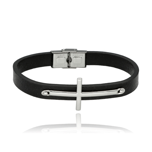 Изображение Bransoleta męska ze skóry BM99951