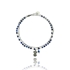 Изображение Bransoletka ze stali z lapisem lazuli B99530a