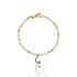 Изображение Bransoletka ze stali z kwarcami B99516a