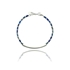 Picture of Bransoletka ze stali z lapisem lazuli B99503a