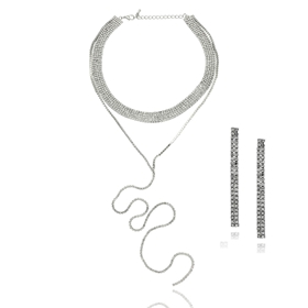 Изображение Naszyjnik i kolczyki DIAMONDS N98013