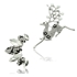 Picture of Zestaw broszek BR98108