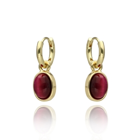 Obrázok pre výrobcu Kolczyki TIGER EYE E98230