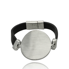 Изображение Bransoletka z metalu szczotkowanego B98484