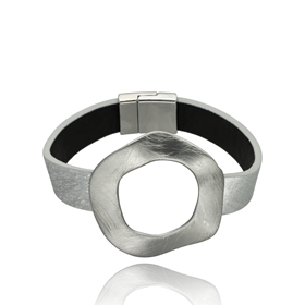 Изображение Bransoletka z metalu szczotkowanego B98476