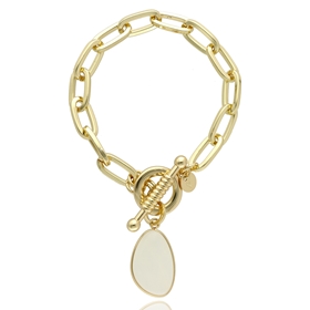 Bild von Bransoletka z jadeitem mlecznym B97518