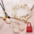 Image sur Kolczyki z jadeitem mlecznym E96805