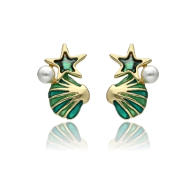 Bild von Kolczyki OCEAN LIFE E96319