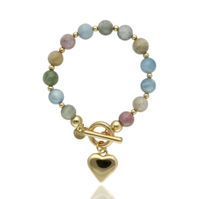 Bild von Bransoletka z morganitami B96259