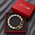 Obrazek Bransoletka z perłami naturalnymi B97132