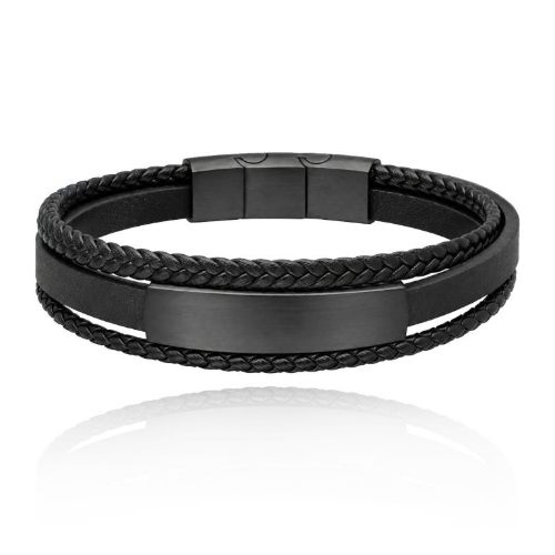 Picture of Bransoletka męska ze skóry BM96419